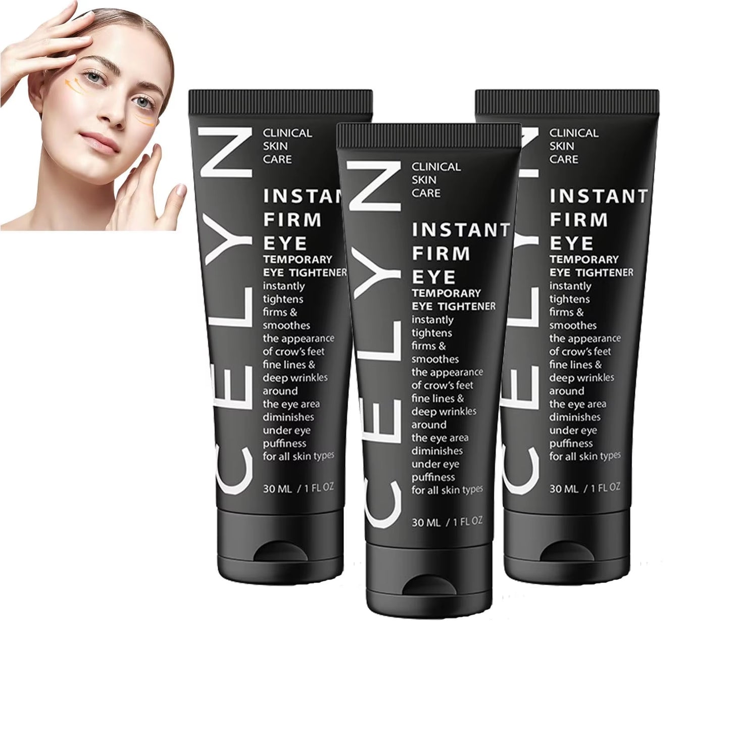 Instant Firm Eye Tightener, Eye Cream, Eye Firming Agent, Eye Lifting, Firming, Removing Eye Bags, Wrinkle Removal, and Eye Care