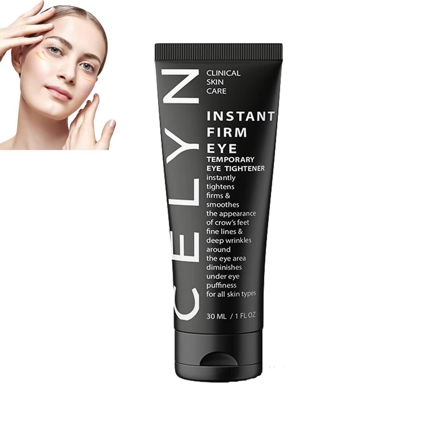 Instant Firm Eye Tightener, Eye Cream, Eye Firming Agent, Eye Lifting, Firming, Removing Eye Bags, Wrinkle Removal, and Eye Care