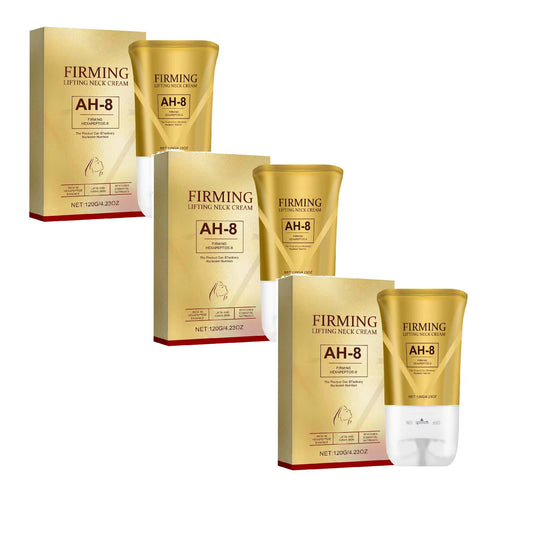 120G Ah-8 Neck Firming Cream with Roller Massage, Neck Tightening Cream for Sagging Skin, Moisturizing & Smoothing, Hydrating, T